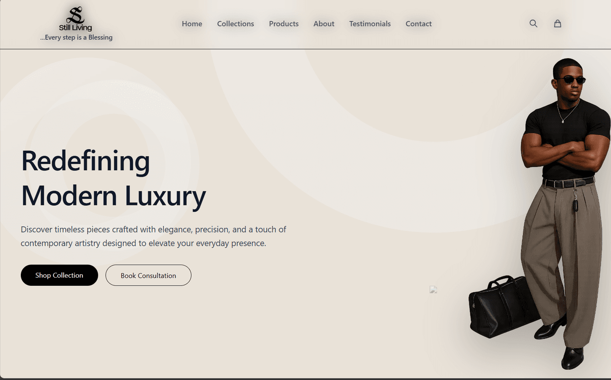 Still Living – Fashion E-Commerce Platform